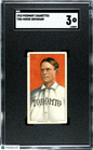 1910 T206 Moose Grimshaw Toronto SGC 3 Piedmont Back