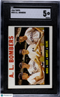 1964 Topps #331 A. L. Bombers with Mickey Mantle SGC 5