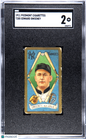 T205 Edward Sweeney Yankees SGC 2 Piedmont Back