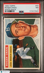 1956 Topps #63 Roger Craig White Back Dodgers PSA 7