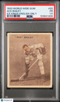 1933 World Wide Gum Ice Kings English Only #22 Ace Bailey Maple Leafs PSA 1.5