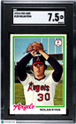 1978 OPC O-Pee-Chee #105 Nolan Ryan Angels SGC 7.5