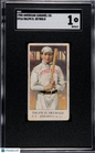 1908 E91A American Caramel Ralph "Socks" Seybold Athletics SGC 1
