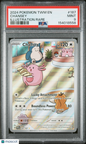 2024 Pokemon TWM EN-Twilight Masquerade #187 Chansey Illustration Rare PSA 9
