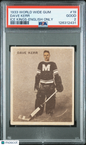 1933 World Wide Gum Ice Kings #19 Dave Kerr Rookie English Only PSA 2