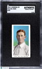 M116 Sporting Life Hal Chase Blue Background New York SGC Authentic