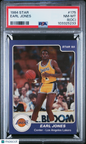 1984 Star #175 Earl Jones Lakers PSA 8(OC)