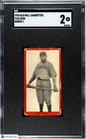 1910 T210 Old Mill Cigarettes Series 1 Ison Macon SGC 2