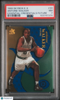 1999 Skybox E-X Essential Credentials Future Antoine Walker /28 PSA 7 pop 2