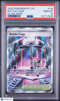 2025 Pokemon PFL EN-Phantasmal Flames #116 Battle Cage Ultra Rare PSA 10