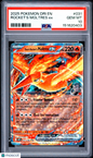 2025 Pokemon Dri EN-Destined Rivals #031 Rocket's Moltres EX PSA 10