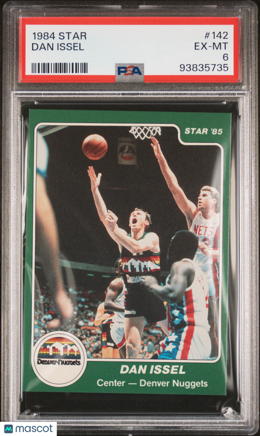 1984 Star #142 Dan Issel Nuggets PSA 6