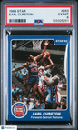 1984 Star #263 Earl Cureton Pistons PSA 6