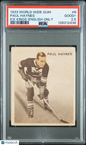 1933 World Wide Gum Ice Kings #6 Paul Haynes Rookie English Only PSA 2.5