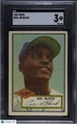1952 Topps #321 Joe Black Dodgers SGC 3