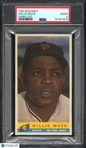 1959 Bazooka Hand Cut Willie Mays Giants PSA 2