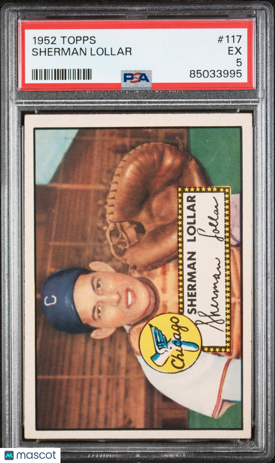 1952 Topps #117 Sherman Lollar White Sox PSA 5