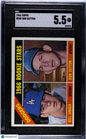 1966 Topps #288 Don Sutton Rookie HOF Dodgers SGC 5.5