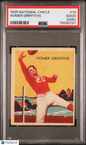 1935 National Chicle #13 Homer Griffiths Cardinals PSA 2 (MK)