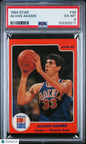 1984 Star #38 Alvan Adams Suns PSA 6