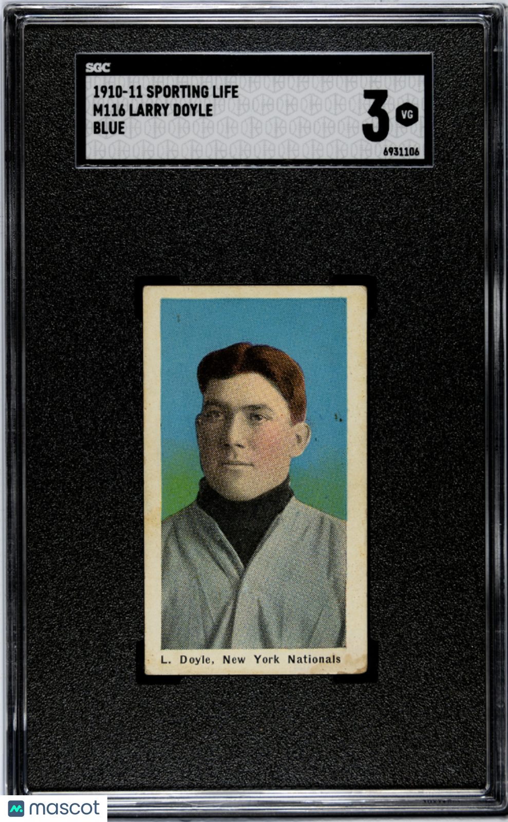 M116 Sporting Life Larry Doyle Blue New York SGC 3