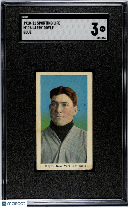 M116 Sporting Life Larry Doyle Blue New York SGC 3