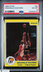 1984 Star #62 Granville Waiters Pacers PSA 6