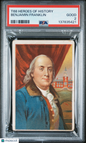 1911 T68 Heroes Of History Benjamin Franklin PSA 2