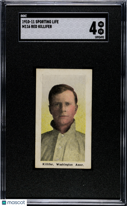 M116 Sporting Life Red Killifer Washington SGC 4