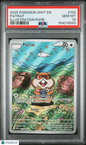 2025 Pokemon WHT EN-White Flare #152 Patrat Illustration Rare PSA 10