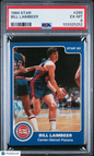 1984 Star #265 Bill Laimbeer Pistons PSA 6