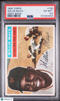 1956 Topps #130 Willie Mays Gray Back Giants PSA 6.5 Well Centered