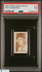 1955-1956 Topps Hocus Focus #12 Ted Kluszewski PSA 7