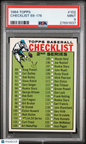 1964 Topps #102 Checklist 89-176 PSA 9