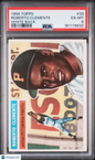 1956 Topps #33 Roberto Clemente 2nd Year Pirates White Back PSA 6