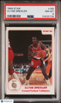 1984 Star #165 Clyde Drexler Trailblazers PSA 8