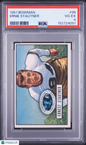 1951 Bowman #96 Ernie Stautner Rookie HOF Steelers PSA 4