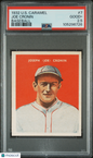 1932 U.S. Caramel #7 Joe Cronin Senators PSA 2.5