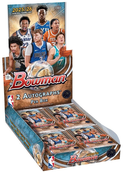 2025/26 Bowman Basketball Hobby 12 Box Case