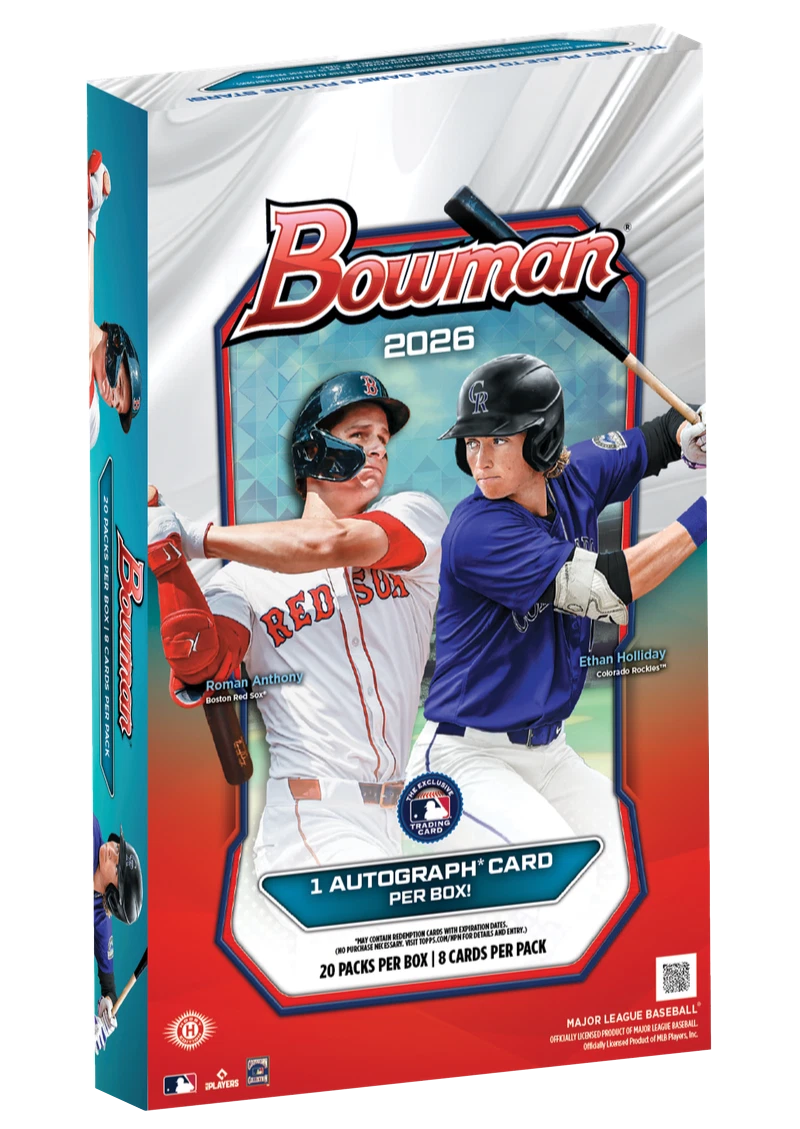 2026 Bowman Baseball Sealed Hobby Box