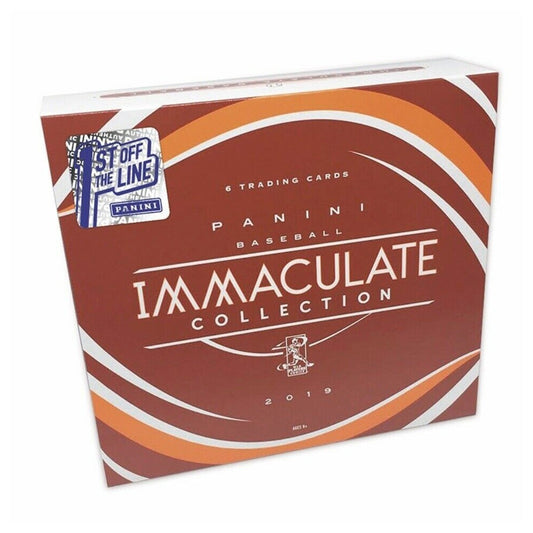 2019 Panini Immaculate Baseball FOTL First Off The Line Factory Sealed Box