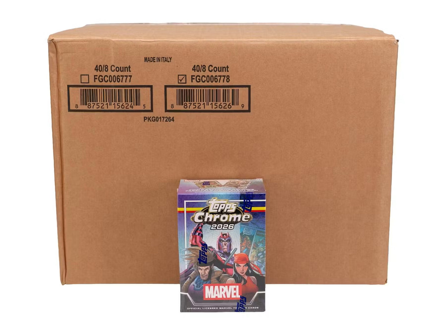 2026 Topps Marvel Comics Chrome Blaster 40-Box Case