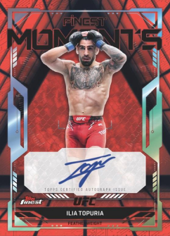 2025 Topps Finest UFC Hobby Box 8-Box Sealed Case